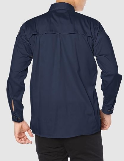 夏用 作業服 長袖シャツ サマーソルジャー長袖シャツ 吸水速乾 消臭機能