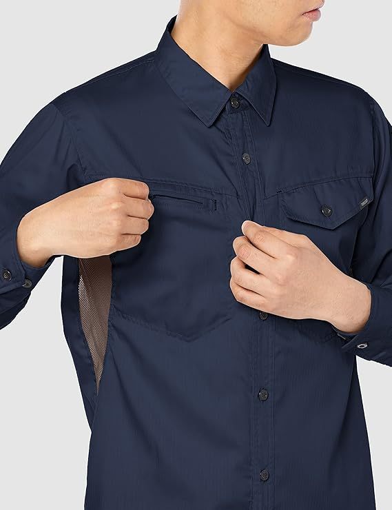 夏用 作業服 長袖シャツ サマーソルジャー長袖シャツ 吸水速乾 消臭機能