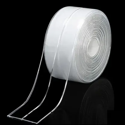 Átlátszó mosogató gyönyörű varrás penészedésgátló matricák szegély vízálló olajálló matricák