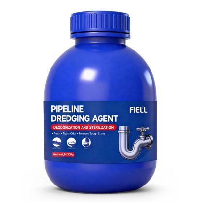 Bacteria and deodorant Pipe cleaner Pipe Unclogger Fast and efficient Blue Bottle Save time