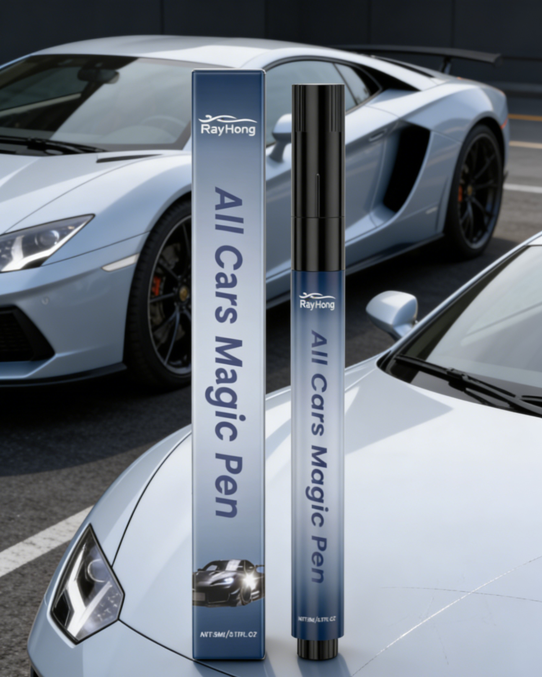 Professional Car Scratch Repair Pen: Waterproof Paint Fix Tool for Deep & Light Scratches (Universal Color Fit)