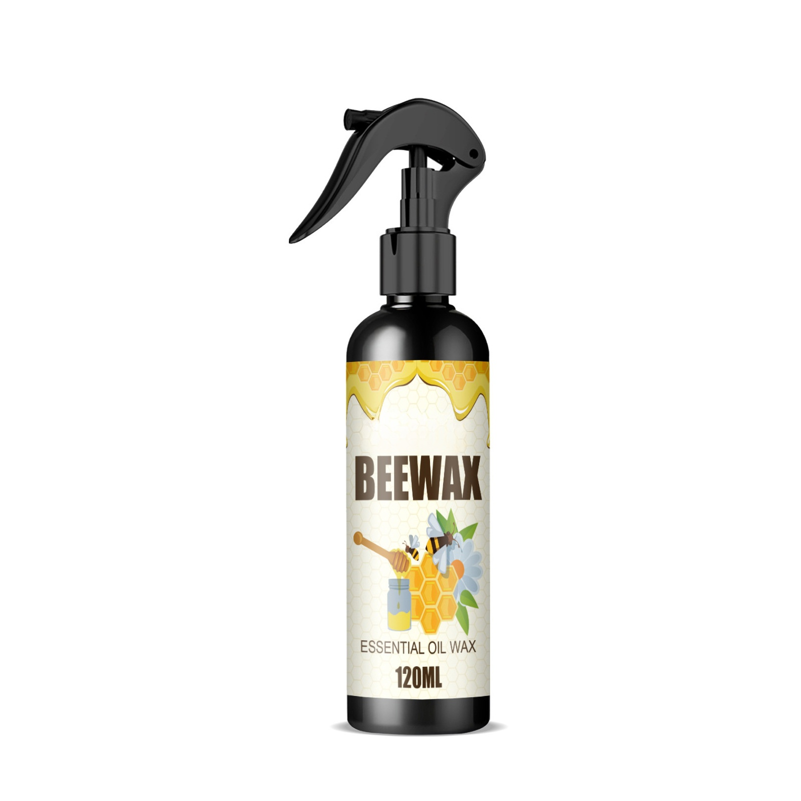 Natural Beeswax Furniture Polish Spray | Restore, Shine & Protect Wood | Water-Resistant & Non-Toxic