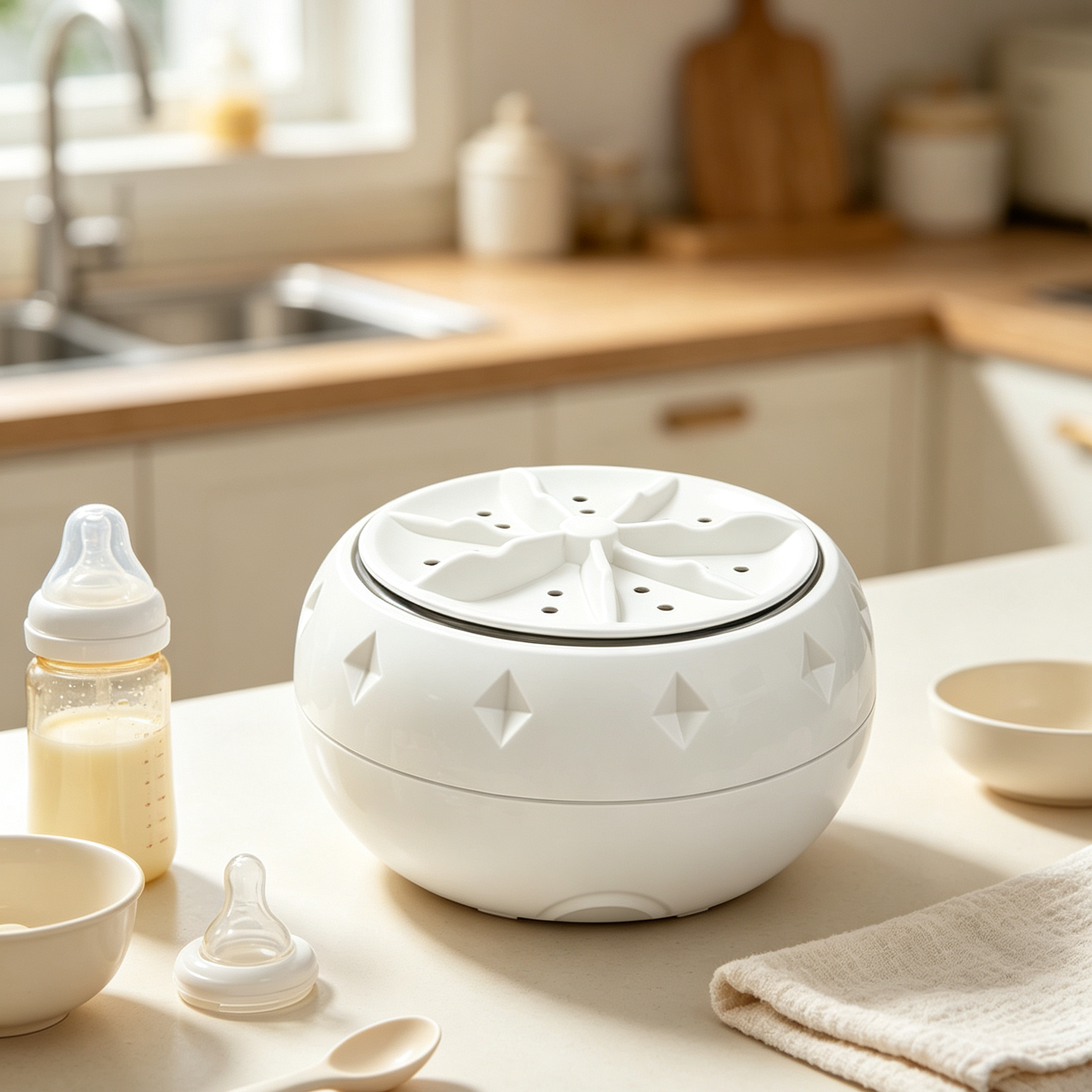 Ultrasonic Fruit and Vegetable Cleaner – Advanced Hydrocyclone Purifier