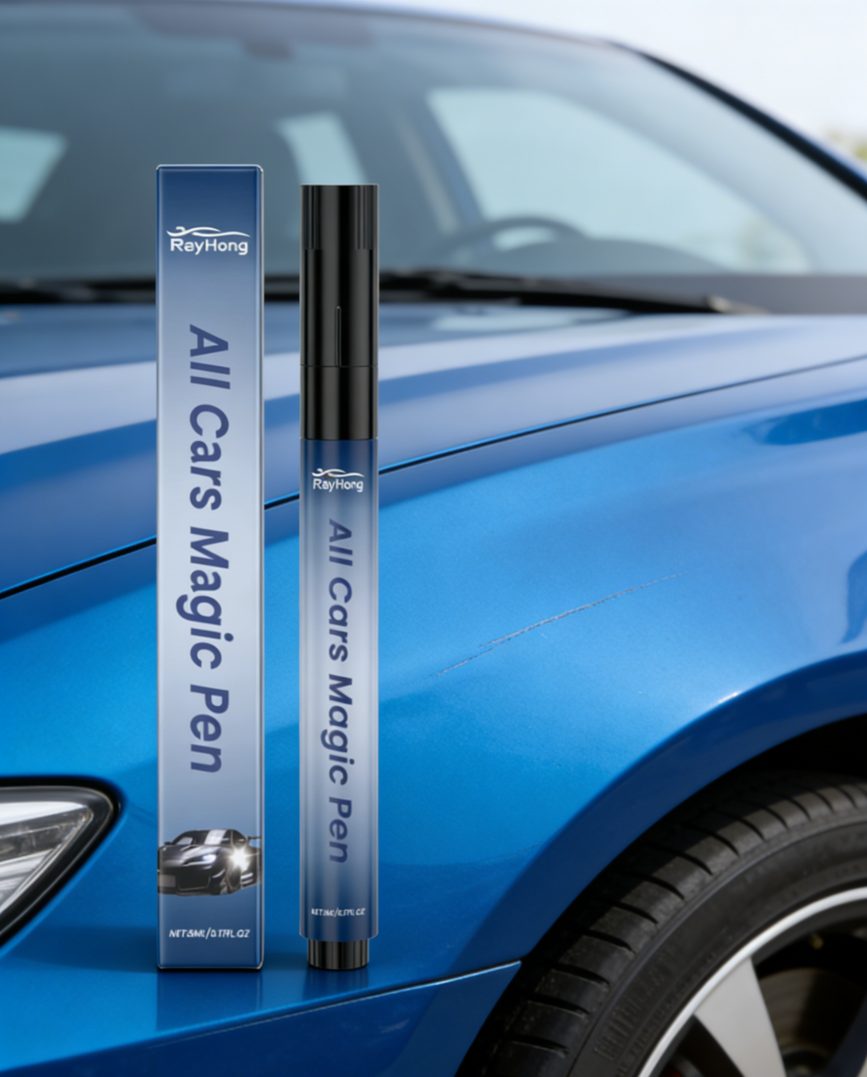 Professional Car Scratch Repair Pen: Waterproof Paint Fix Tool for Deep & Light Scratches (Universal Color Fit)