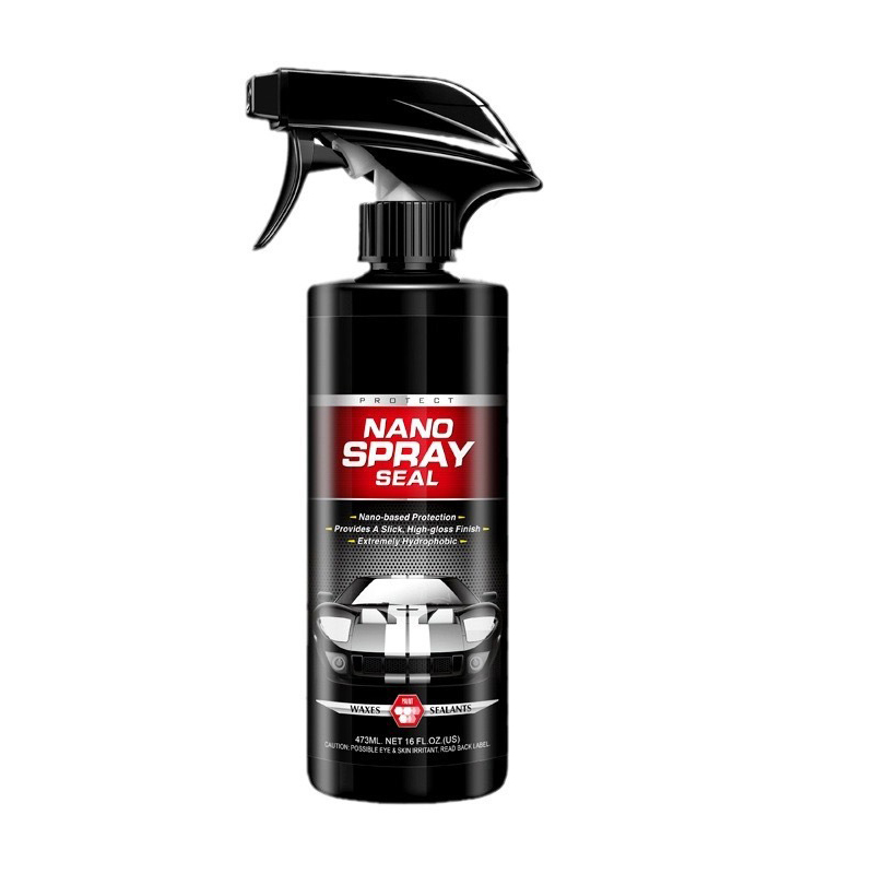 Car Ceramic Coating Spray: Mirror-Like Gloss & Instant Hydrophobic Rain Repellent, Ultimate UV Shield & 180-Day Protection