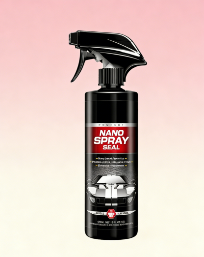 Car Ceramic Coating Spray: Mirror-Like Gloss & Instant Hydrophobic Rain Repellent, Ultimate UV Shield & 180-Day Protection