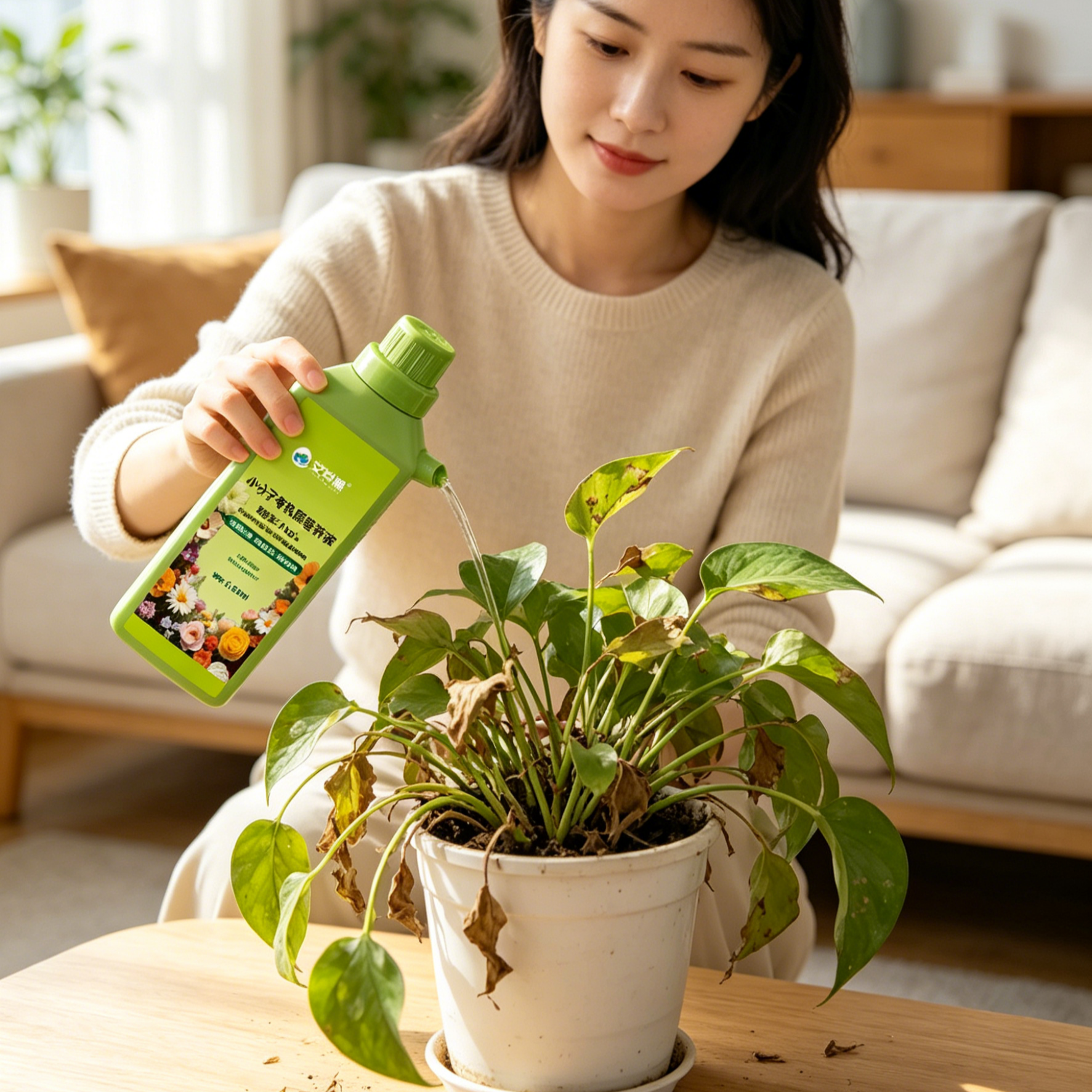Concentrated Plant Rescue Drops - Revive Dying Plants, Stop Yellow Leaves & Root Rot | Ultimate Activator for Explosive Growth & Blooms