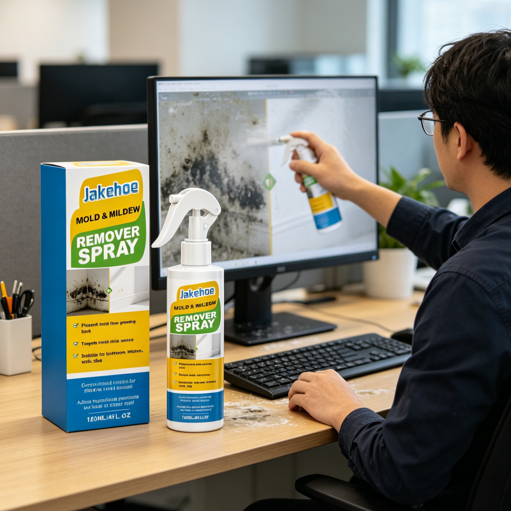 All-Purpose Cleaner Spray for Car & Home | No-Rinse Multi-Surface Stain Remover