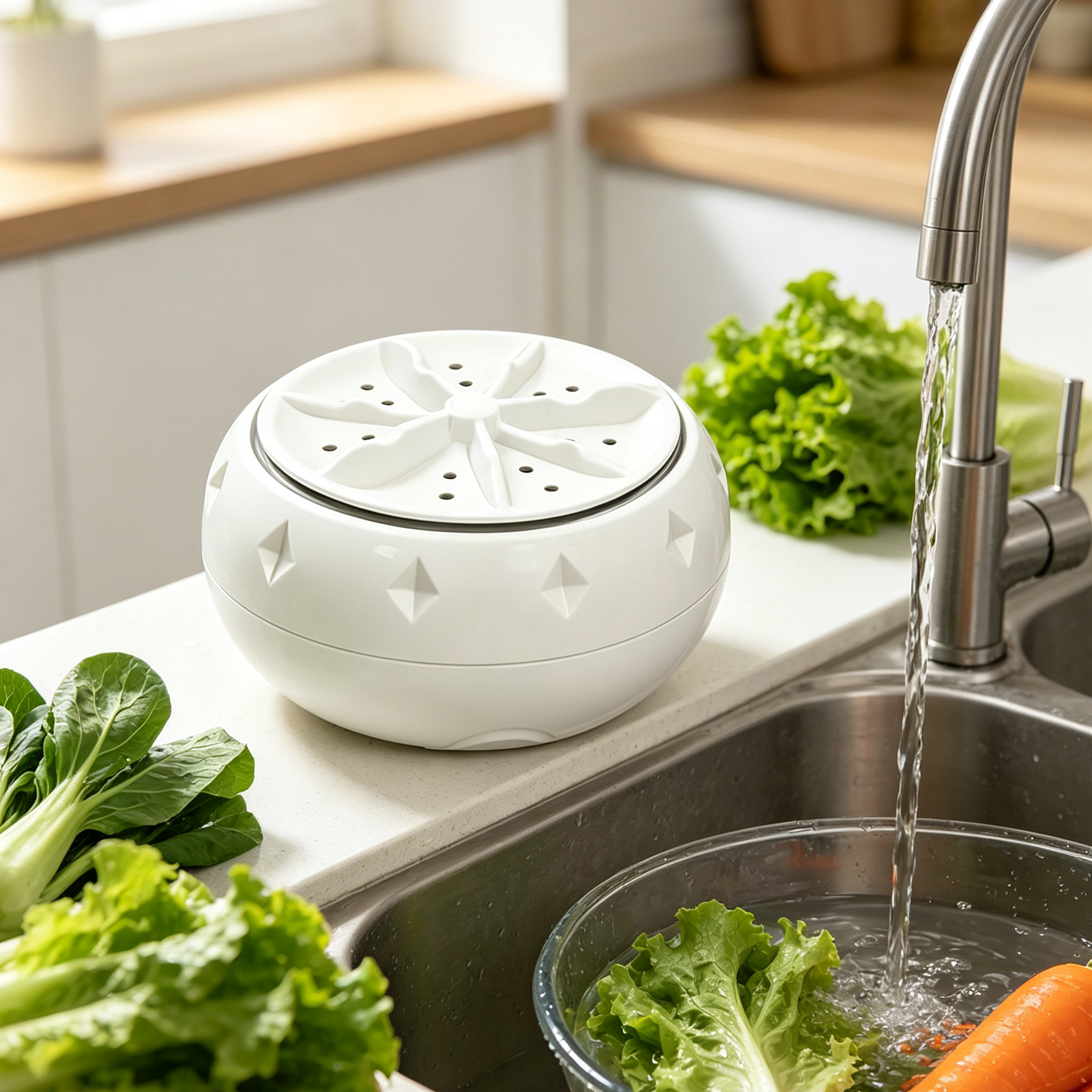 Ultrasonic Fruit and Vegetable Cleaner – Advanced Hydrocyclone Purifier