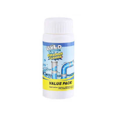 Wild Tornado Powerful Drain Cleaner | Rapid Foam Clog Remover for Kitchen, Bathroom & Toilet | Dissolves Hair, Grease & Food Residue | Pipe-Safe Formula & Odour Eliminator