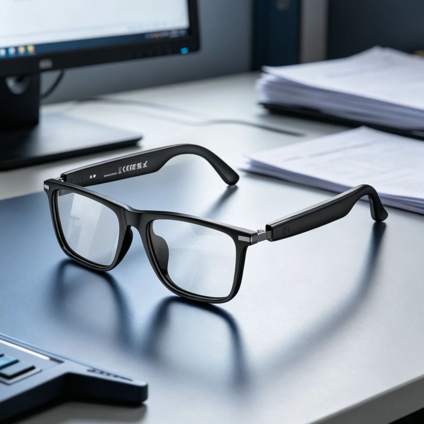 AI Translation Smart Glasses: Real-Time Translator, Auto-Zoom & Photochromic | 30-Day Trial