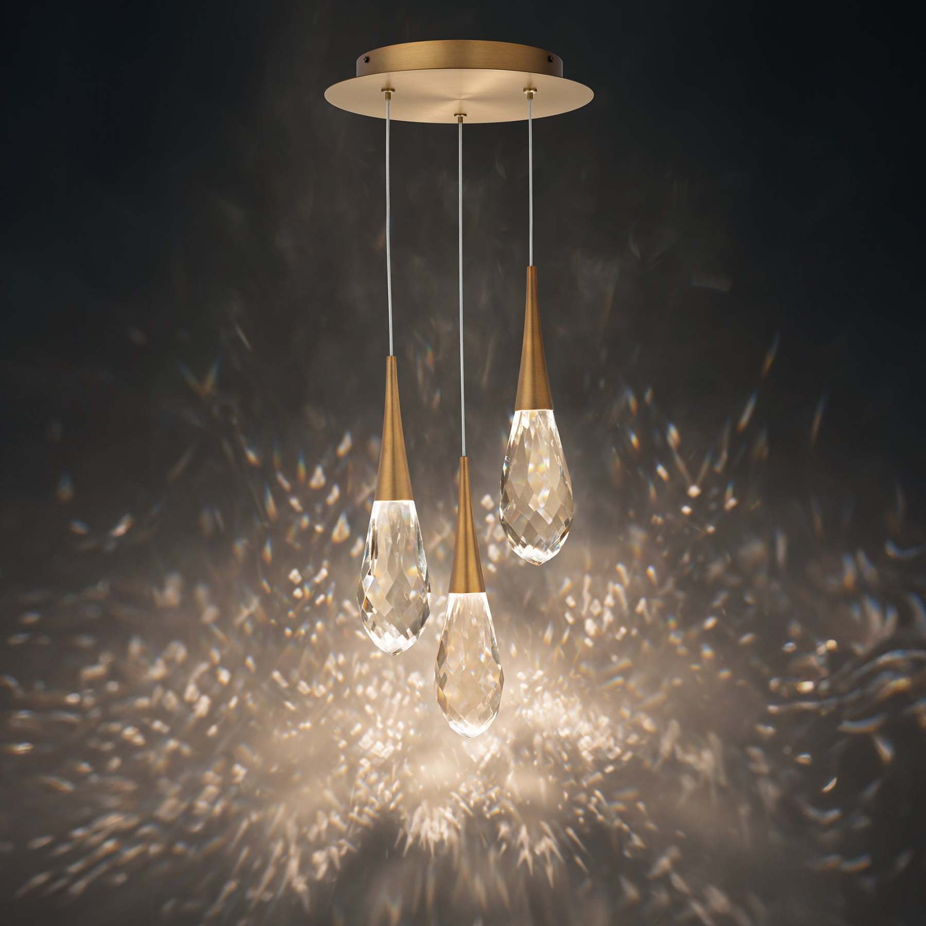 LightingSide Hibiscus BPD21203 Multi-Light Pendant