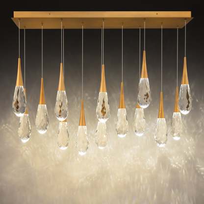 LightingSide Hibiscus BPD21214L Multi-Light Pendant