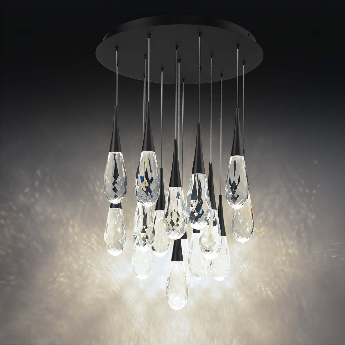 LightingSide Hibiscus BPD21215 Multi-Light Pendant