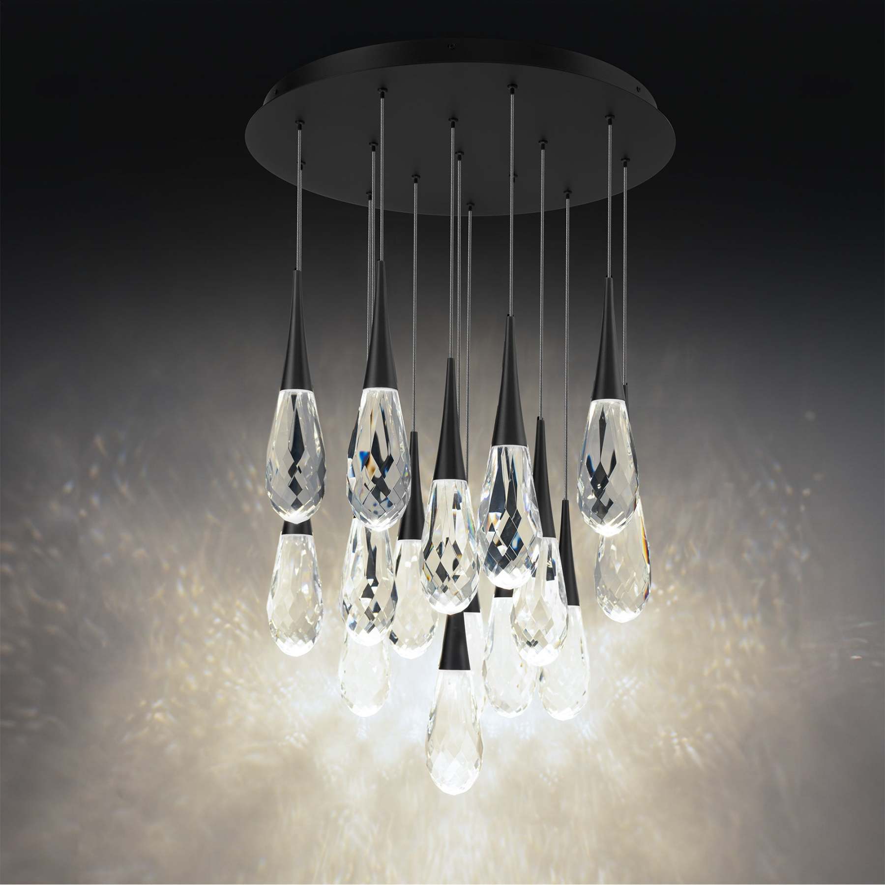 LightingSide Hibiscus BPD21215 Multi-Light Pendant