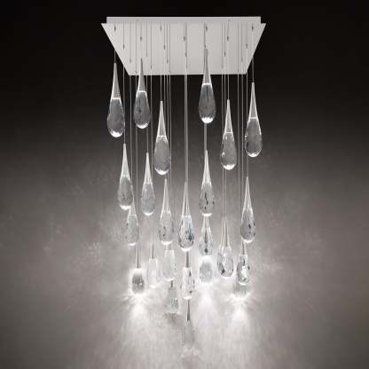 LightingSide Hibiscus BPD21225S Multi-Light Pendant