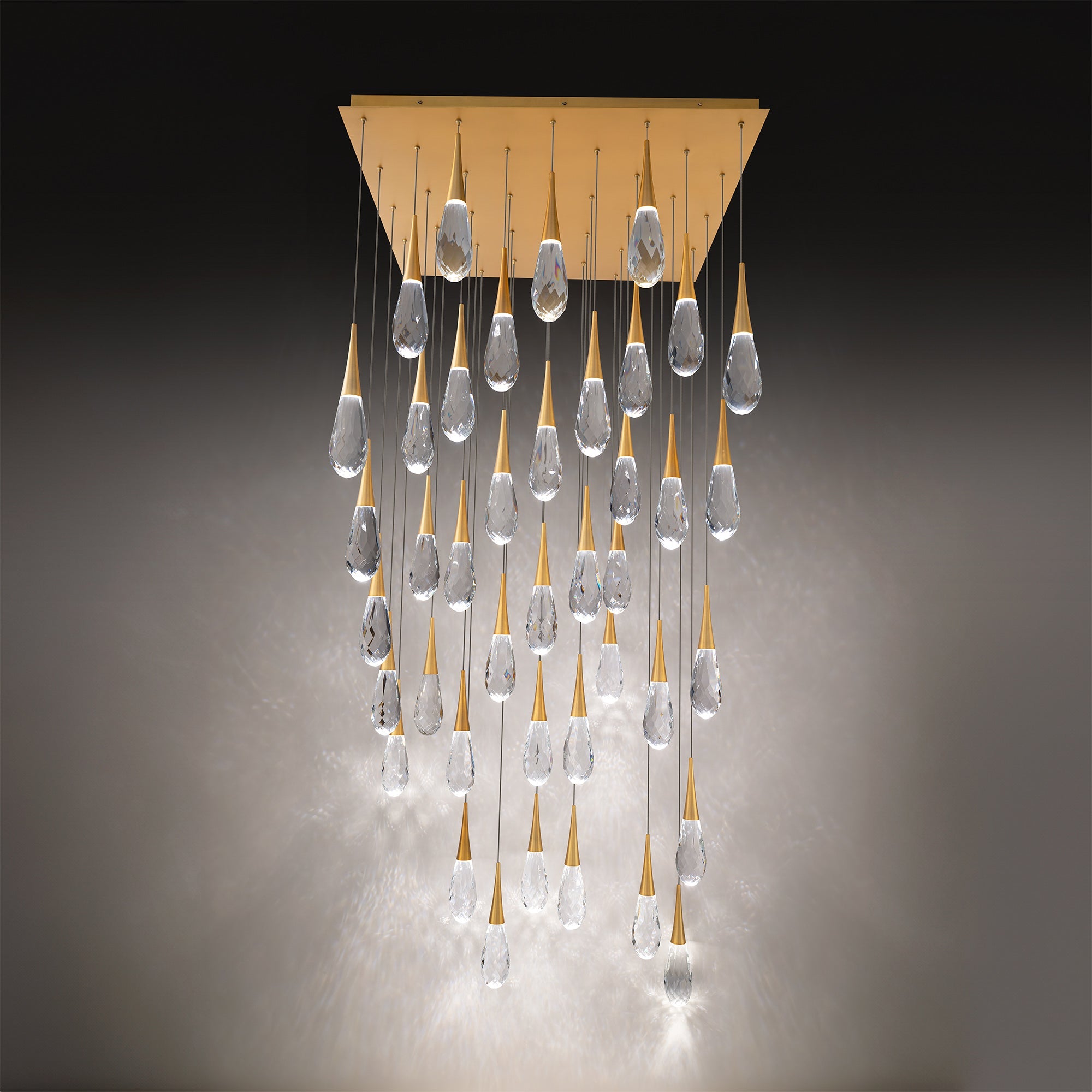 LightingSide Hibiscus BPD21241S Multi-Light Pendant