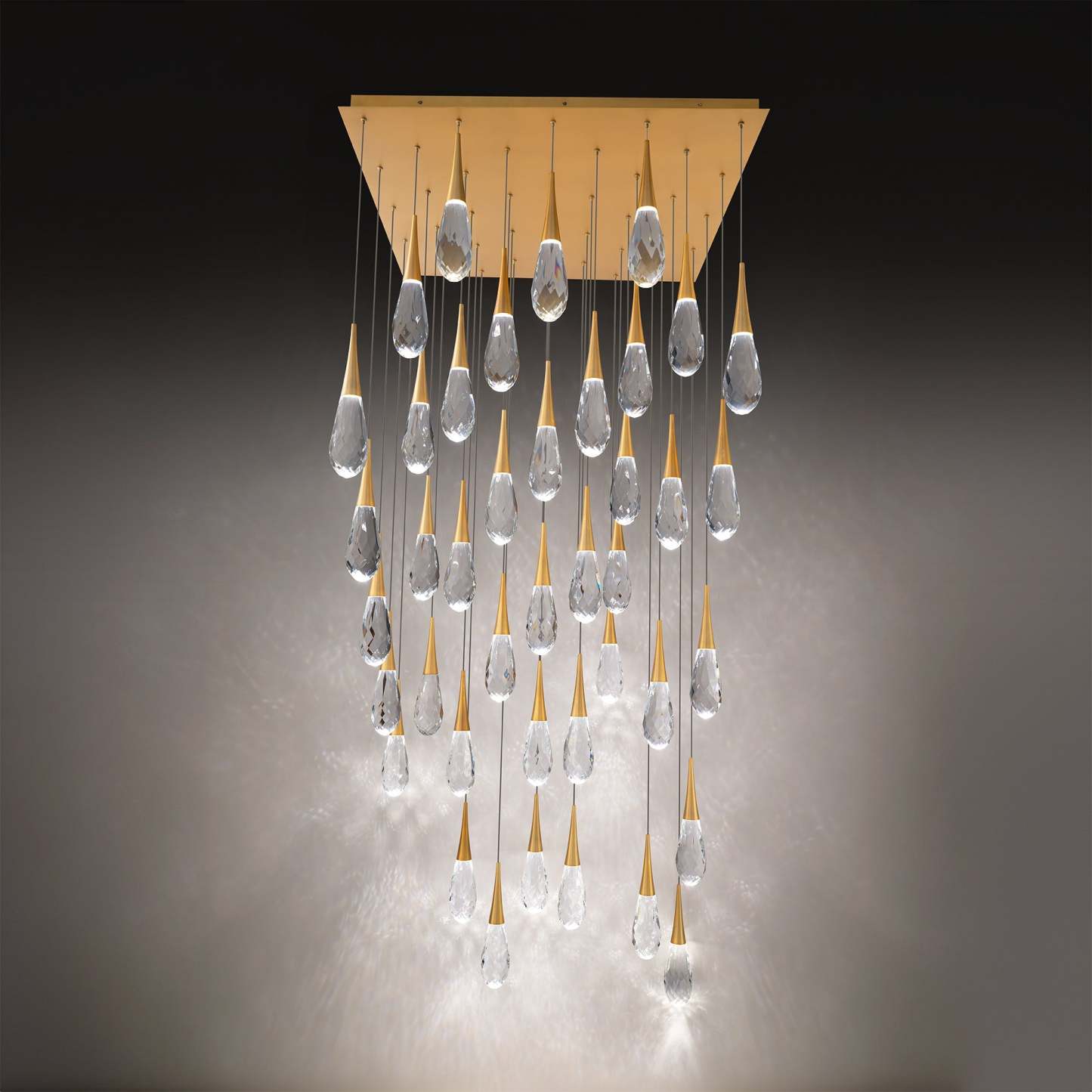 LightingSide Hibiscus BPD21241S Multi-Light Pendant