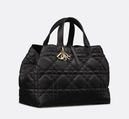 𝐃𝐢𝐨𝐫 • 𝐓𝐨𝐮𝐣𝐨𝐮𝐫𝐬黑色牛皮手袋