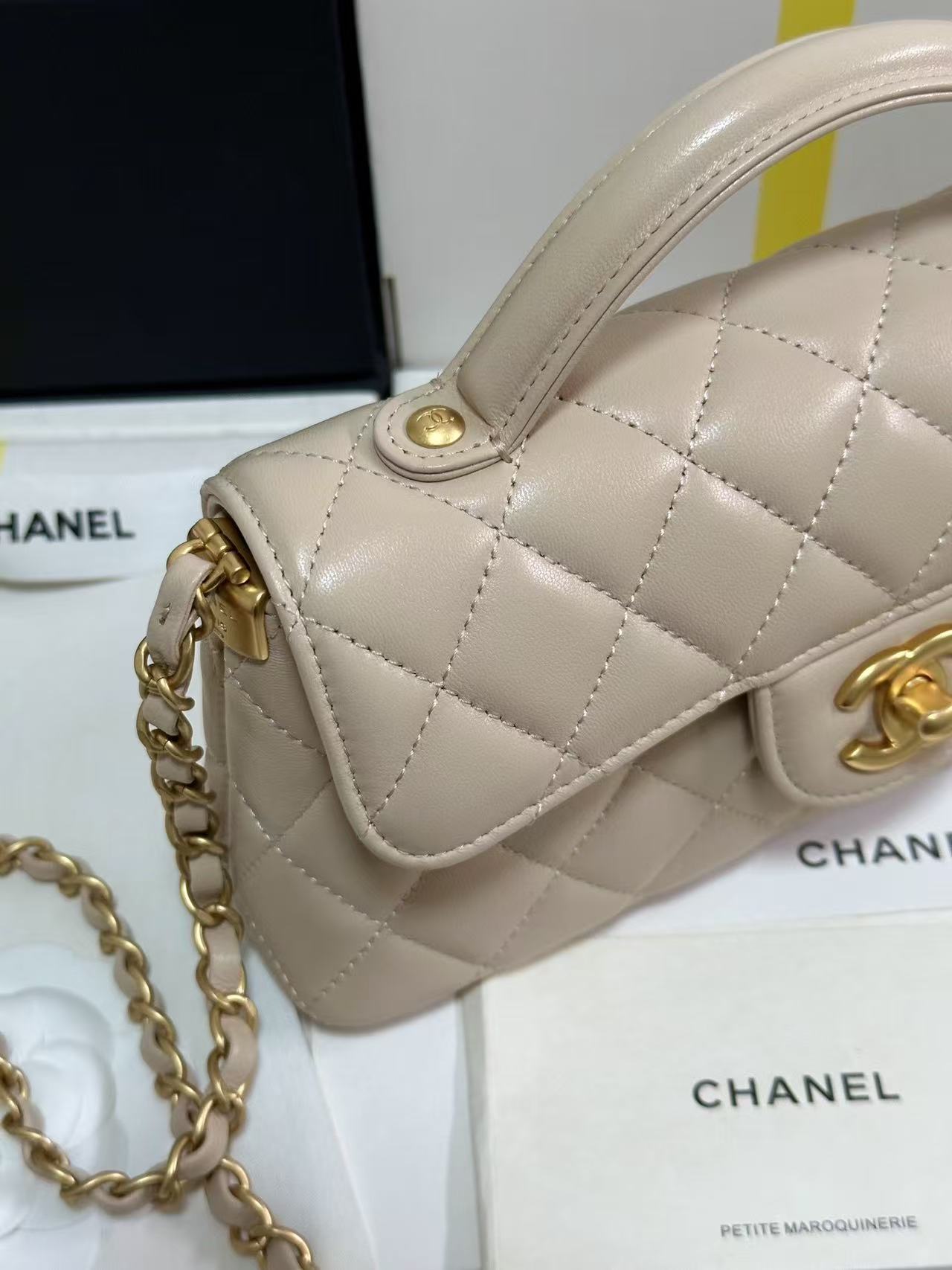 Chanel 25P 手柄 Kelly 橫版