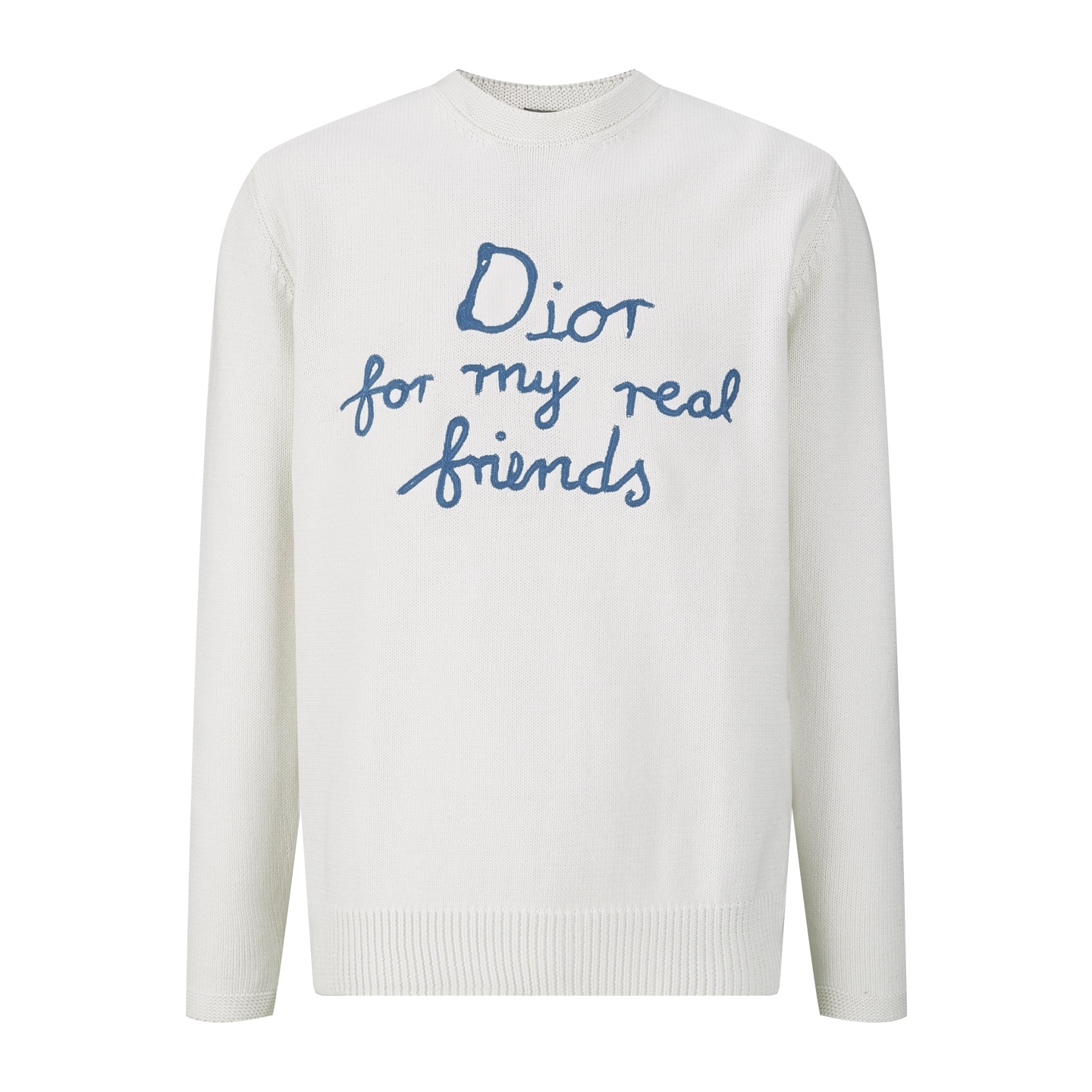 朋友刺繡針織毛衣