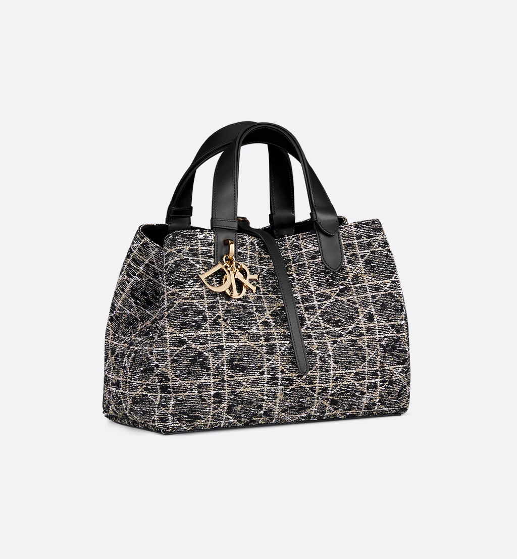 𝐃𝐢𝐨𝐫 • 𝐓𝐨𝐮𝐣𝐨𝐮𝐫𝐬黑色牛皮手袋