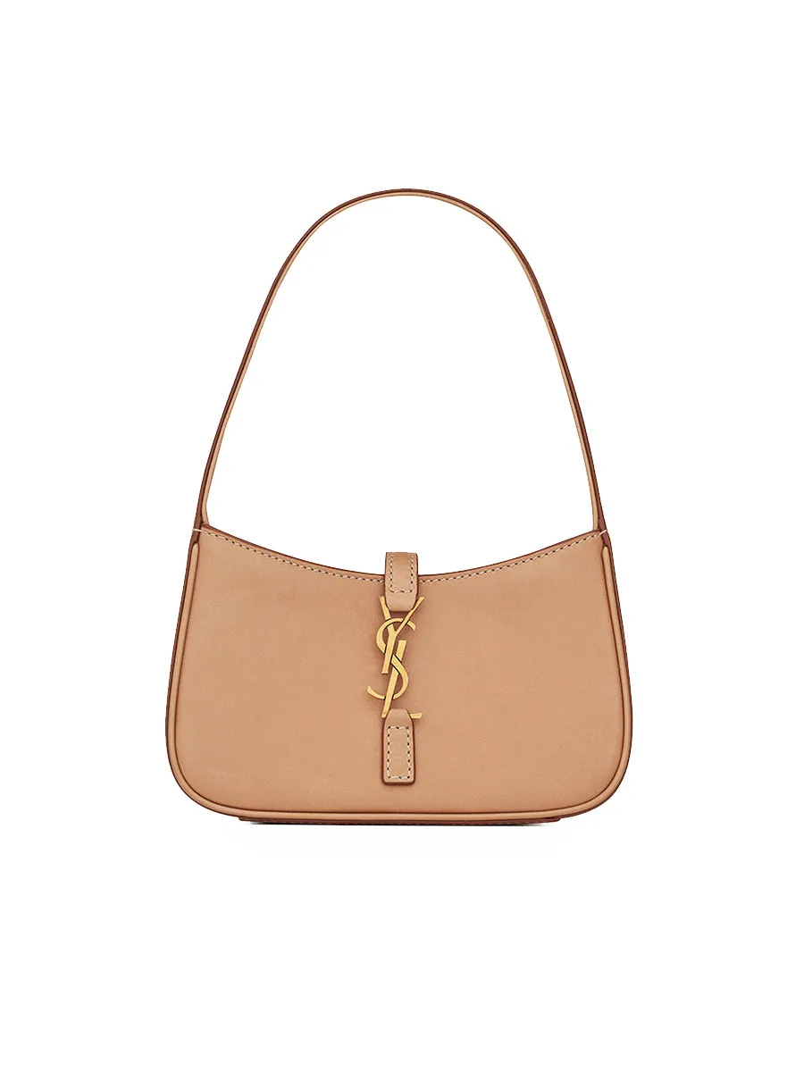 Y Le 5 a 7 Mini Hobo Bag in Smooth Leather