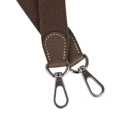 H Evelyne TPM Etoupe Clemence silver Hardware