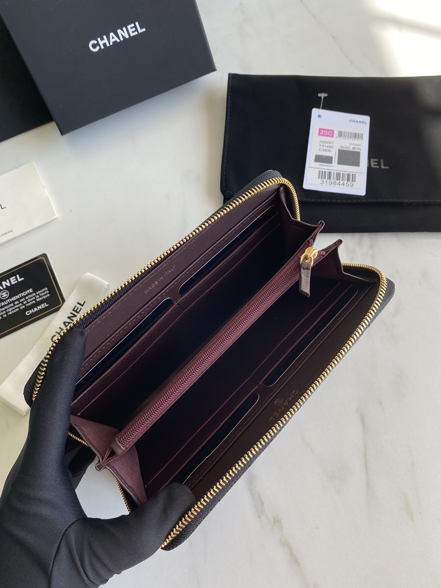 經典cf長款錢包