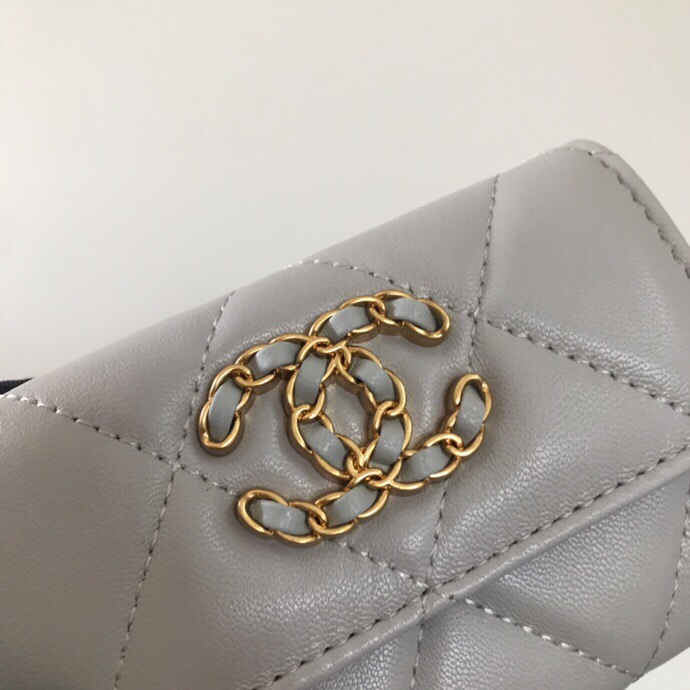 大格子蓋頭卡包