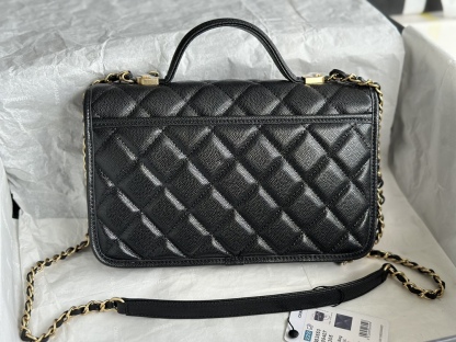 荔枝紋牛皮郵差包/豆腐包