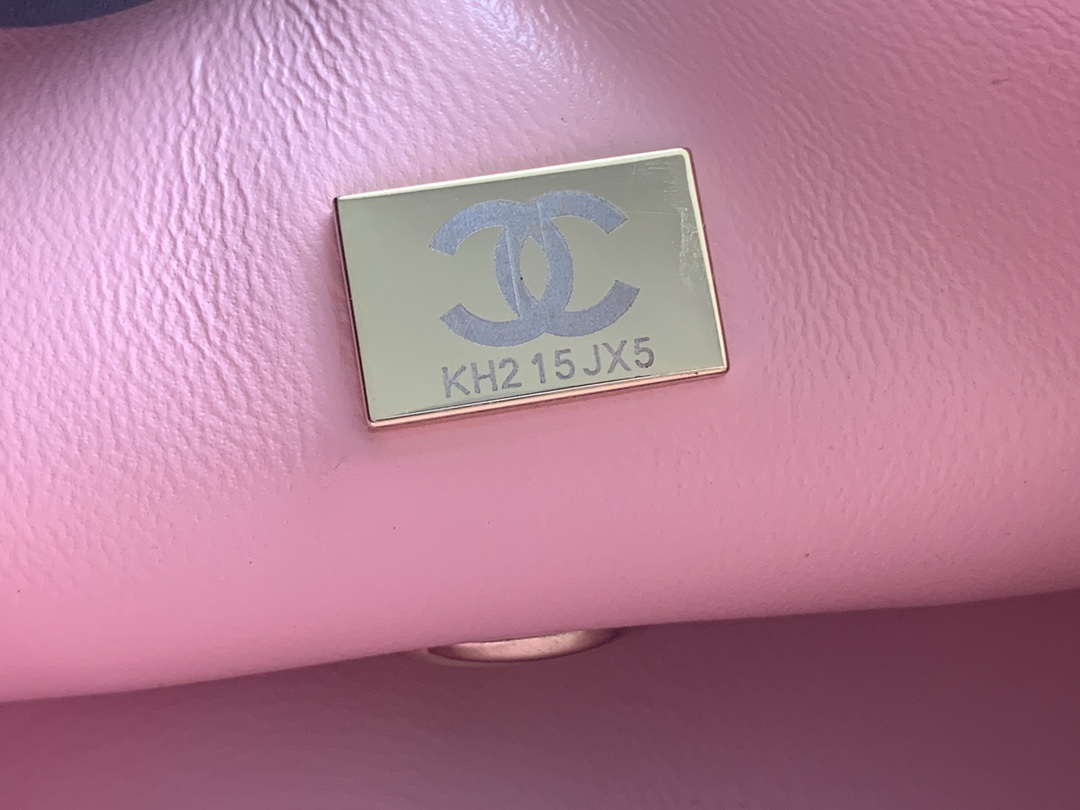 粉色軟呢毛尼大號