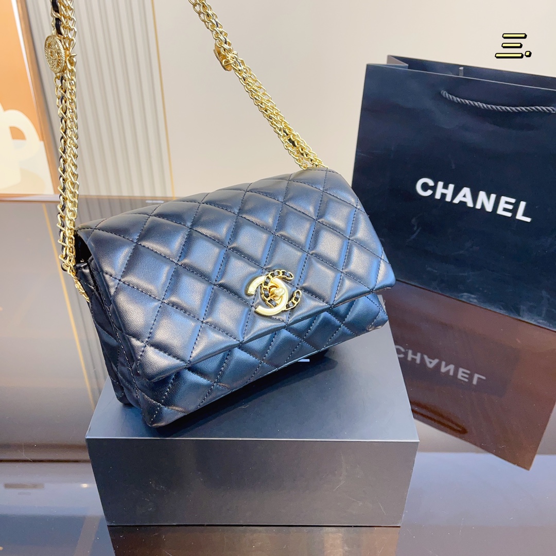 金幣鴛鴦扣腋下包 單肩包 