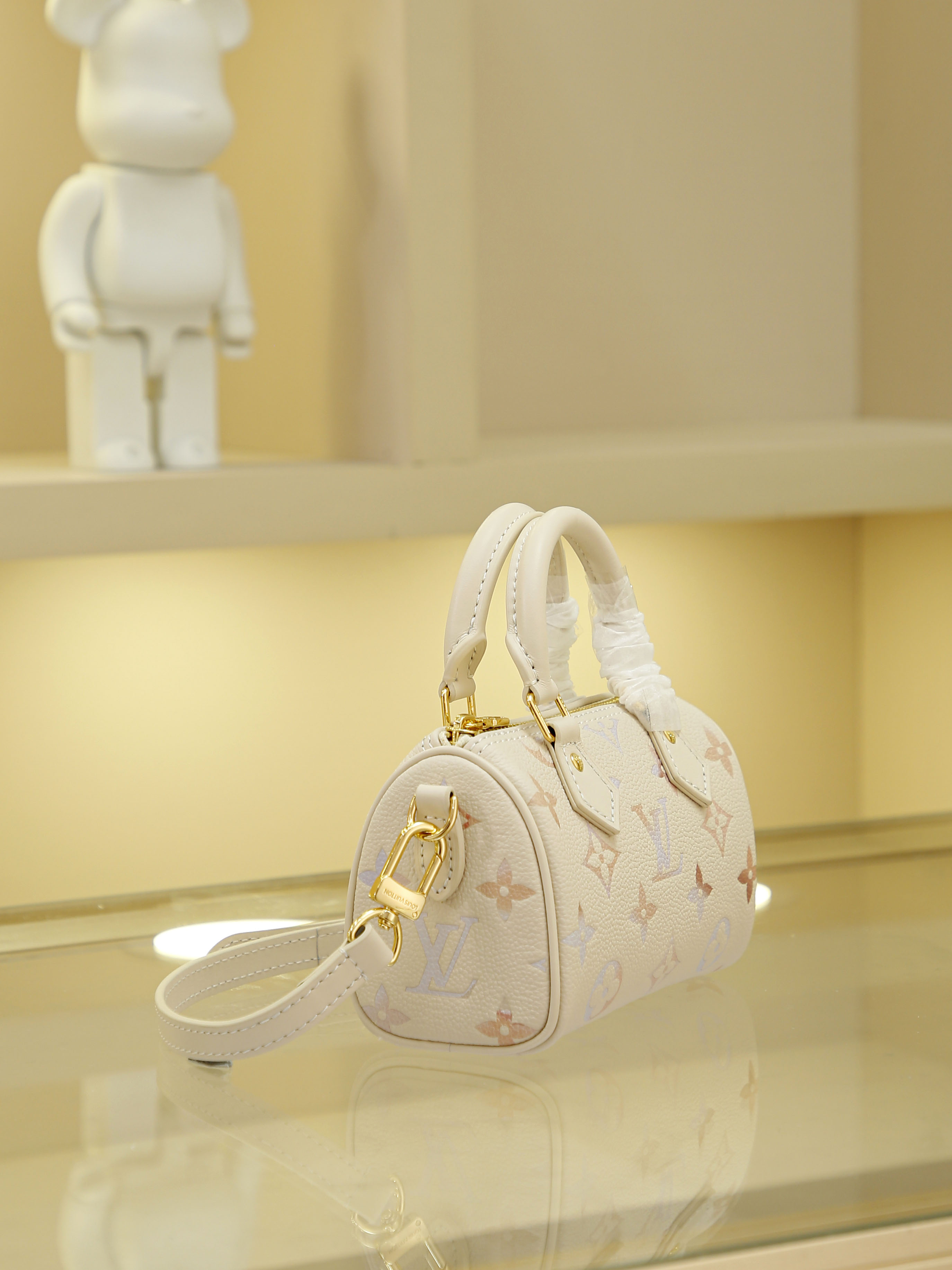 米白漸變色枕頭包