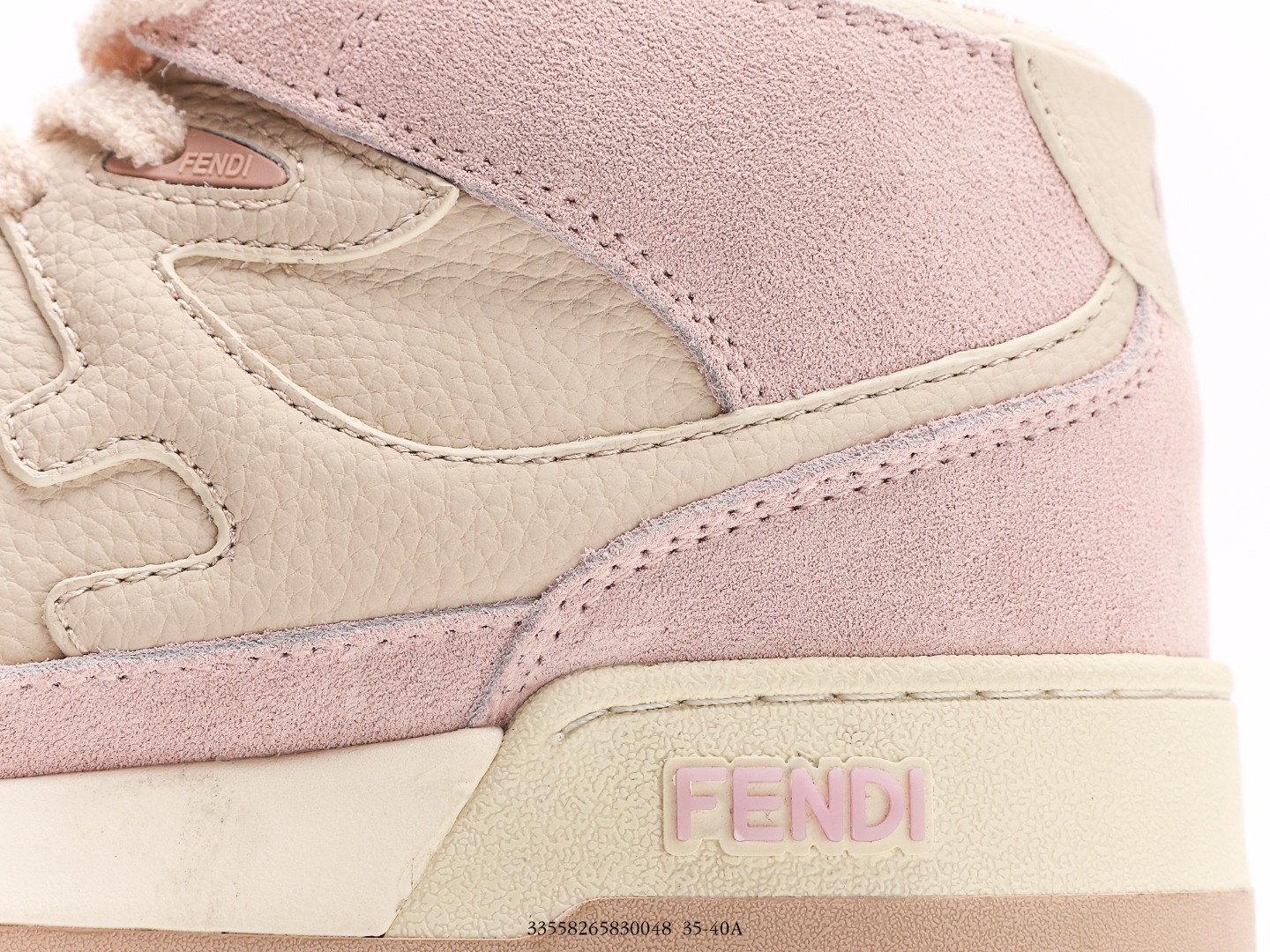 芬迪FENDI Match sneaters高幫運動鞋