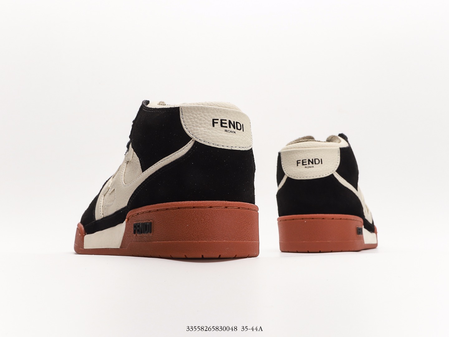 芬迪FENDI Match sneaters高幫運動鞋