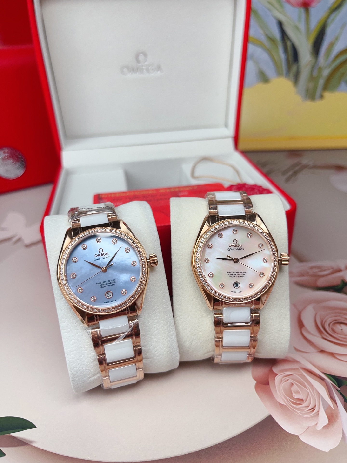 歐米茄 OMEGA時尚石英女錶