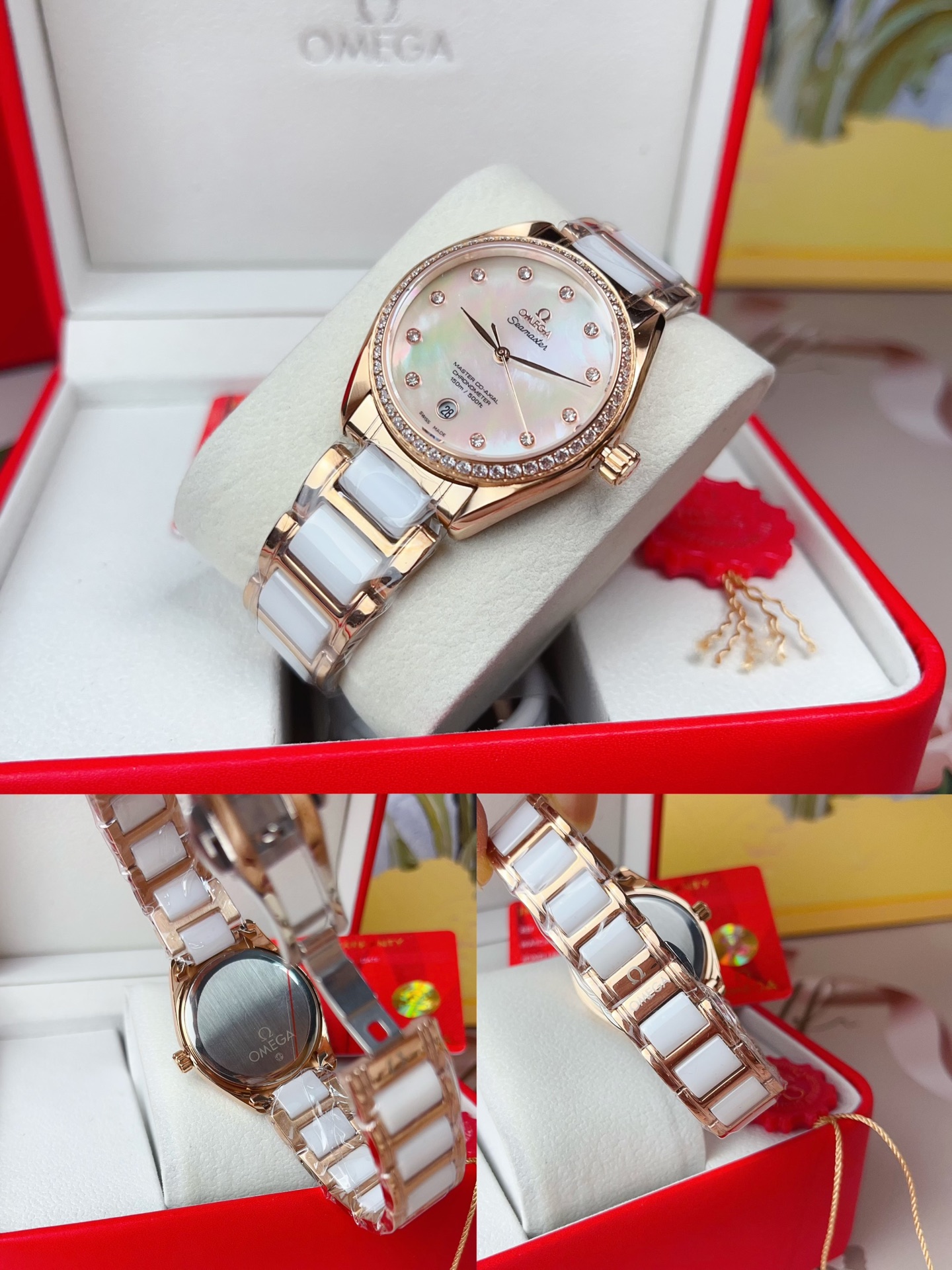 歐米茄 OMEGA時尚石英女錶