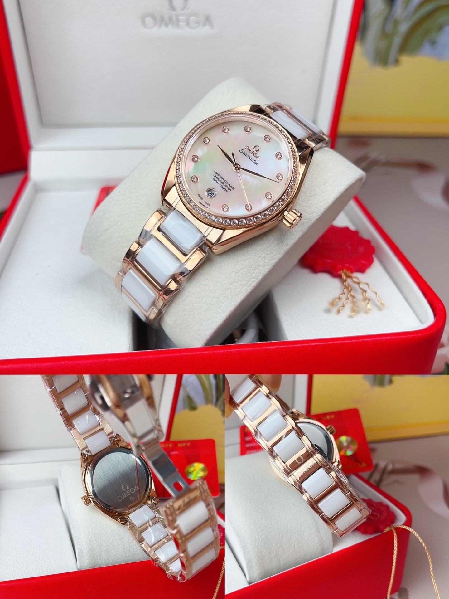 歐米茄 OMEGA時尚石英女錶