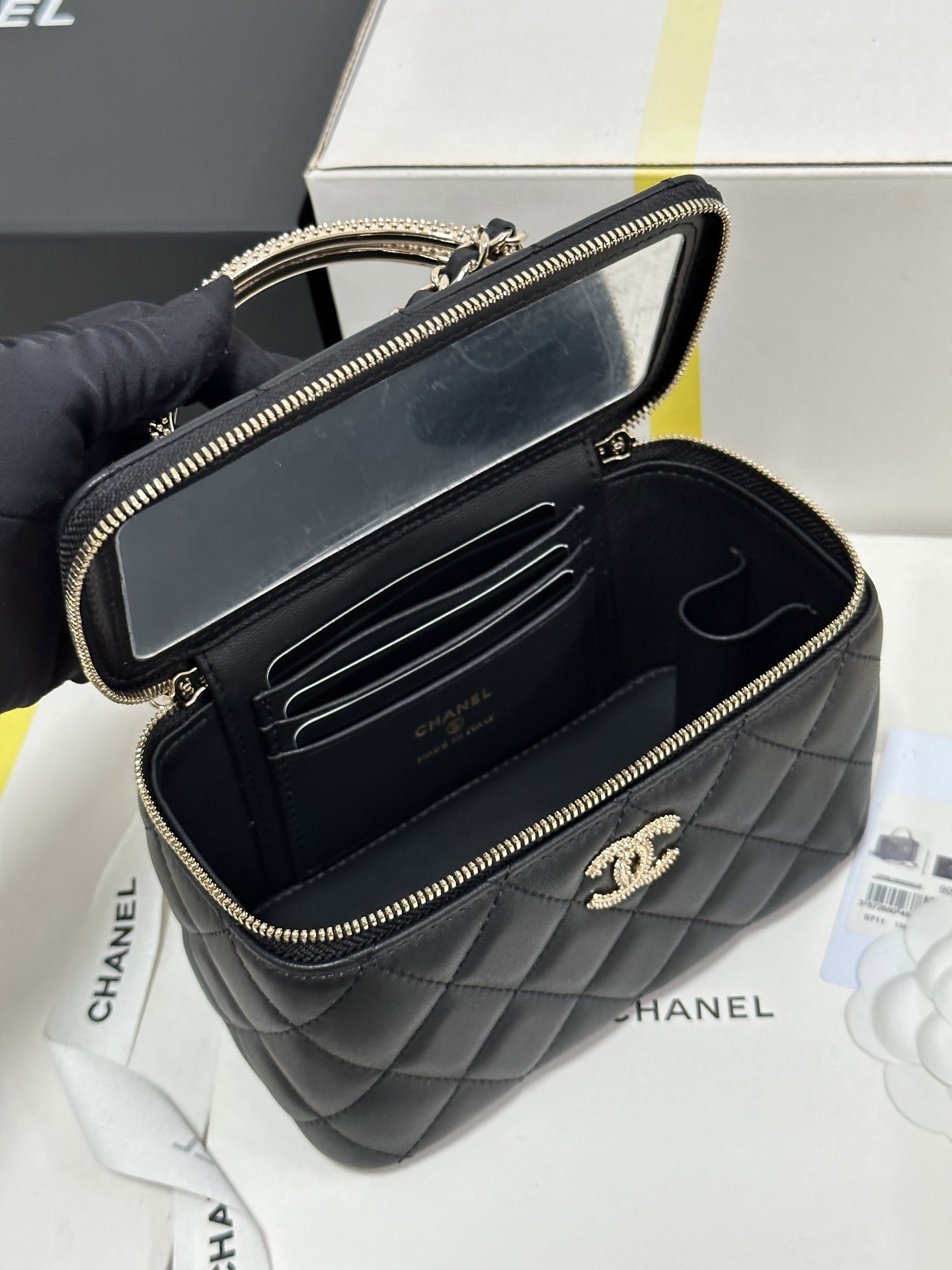  碎鑽手柄盒子包 