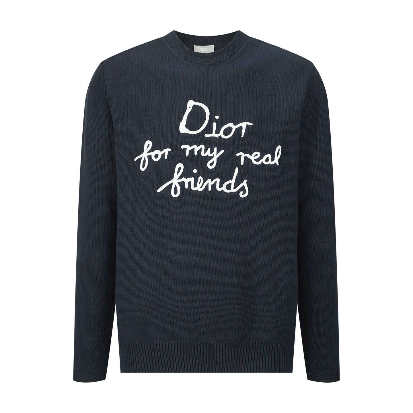 朋友刺繡針織毛衣