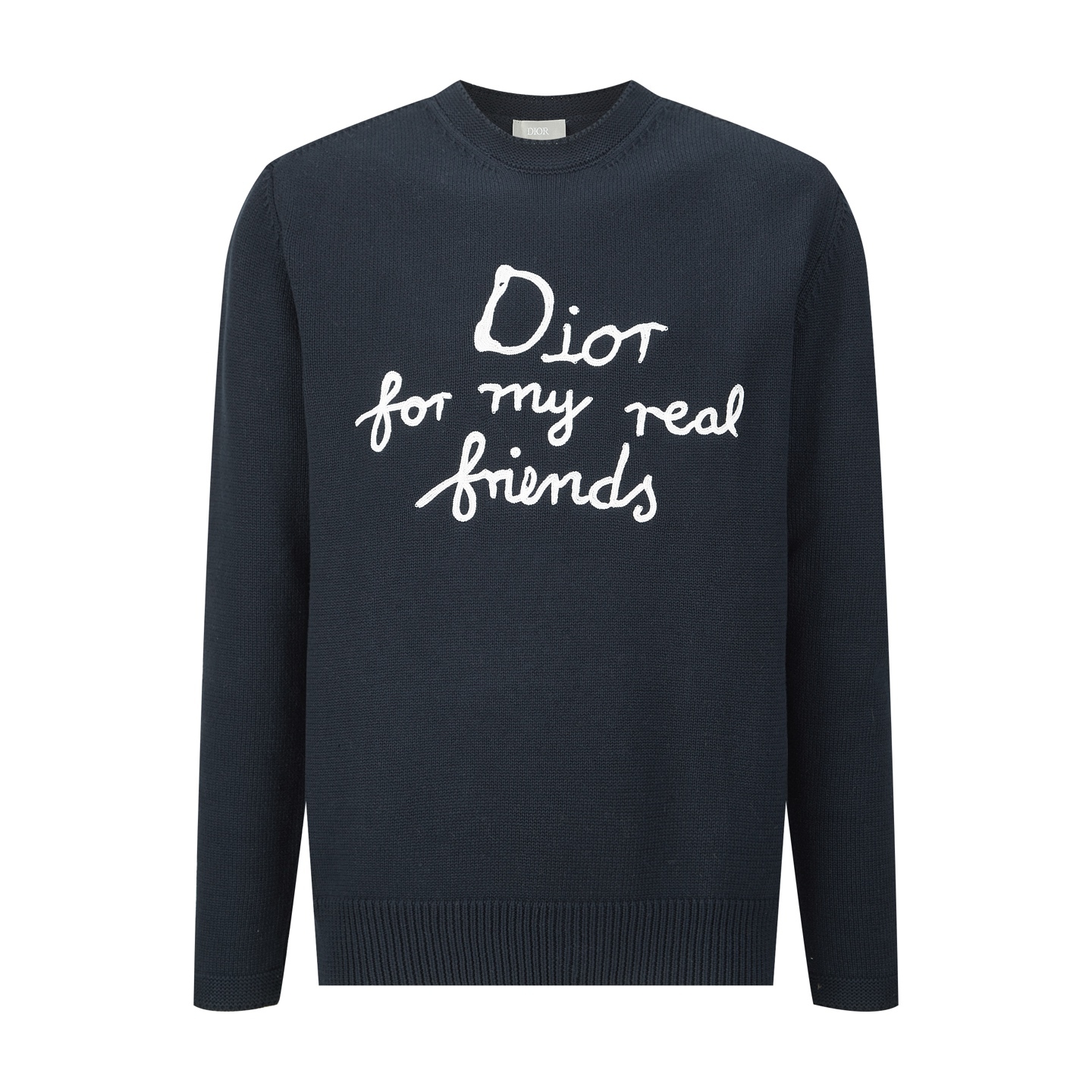 朋友刺繡針織毛衣