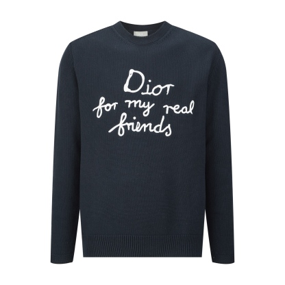 朋友刺繡針織毛衣