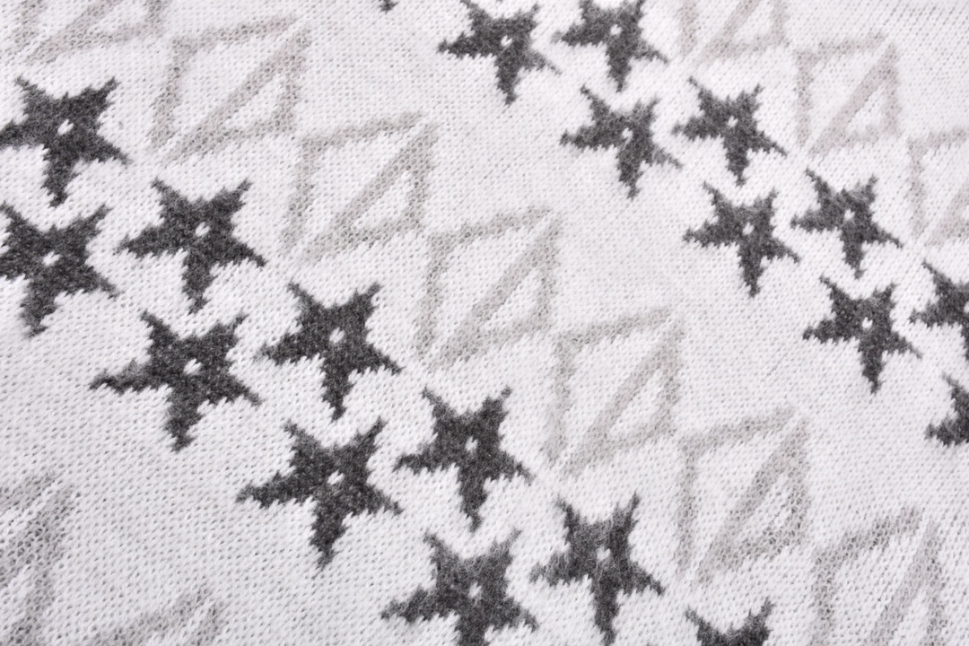 星星羊毛針織衫