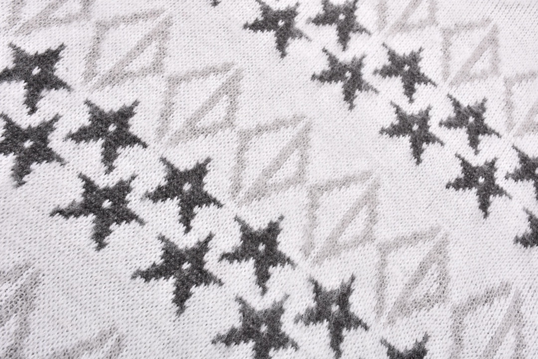 星星羊毛針織衫