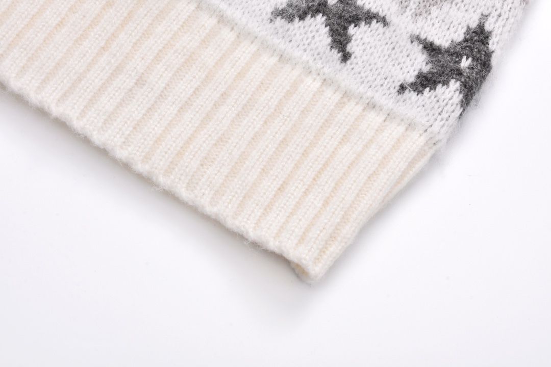 星星羊毛針織衫