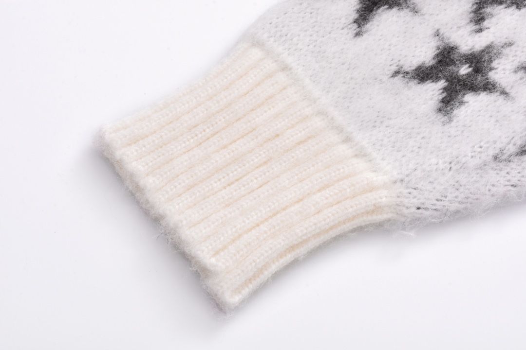 星星羊毛針織衫