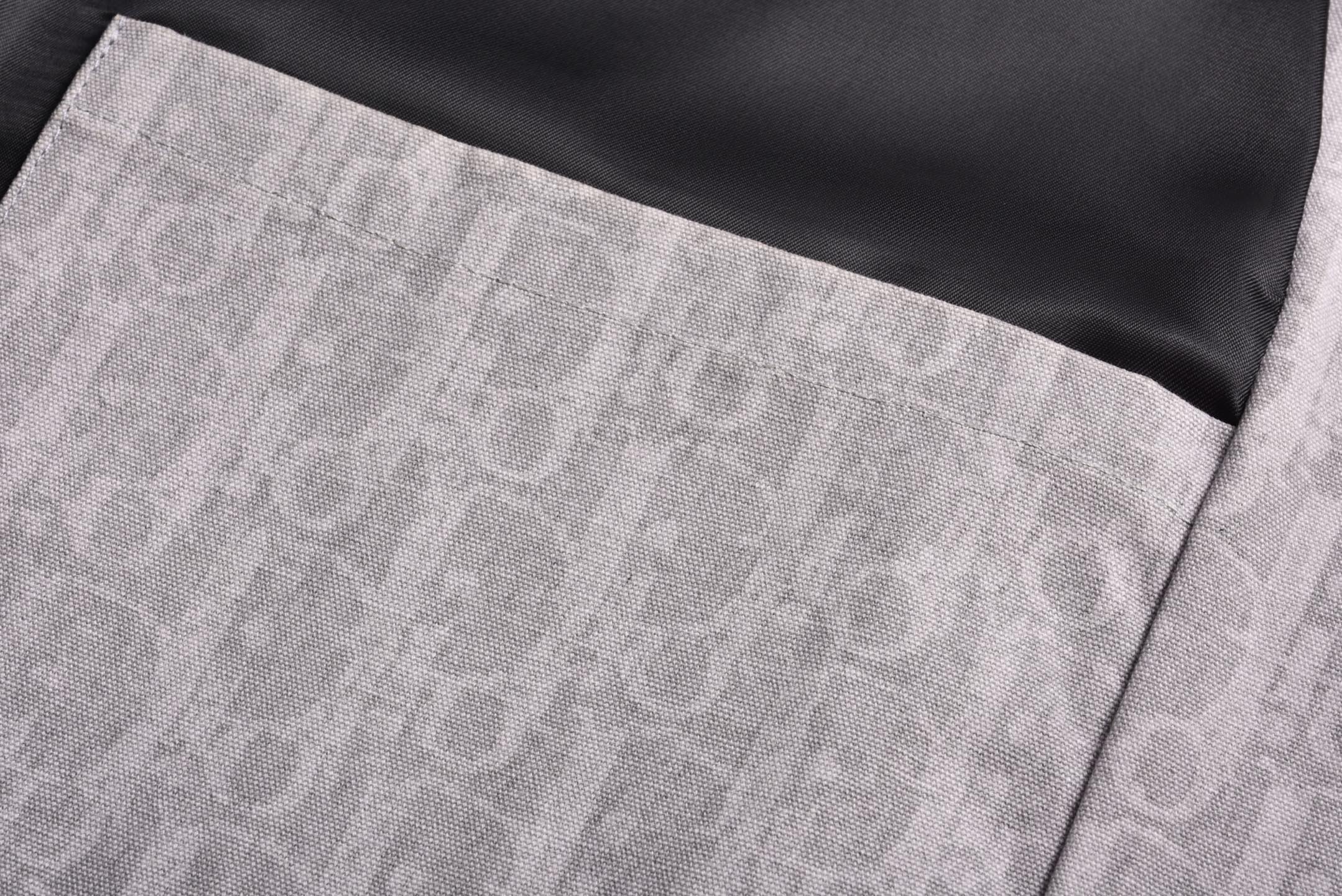 CD 25SS滿印提花牛仔襯衫（灰色）