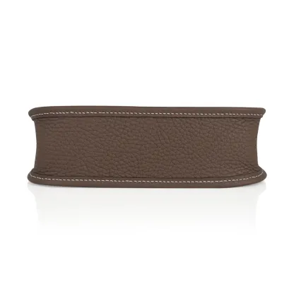 H Evelyne TPM Etoupe Clemence silver Hardware