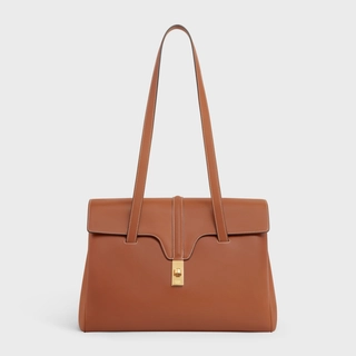 MEDIUM SOFT 16 BAG IN SMOOTH CALFSKIN TAN